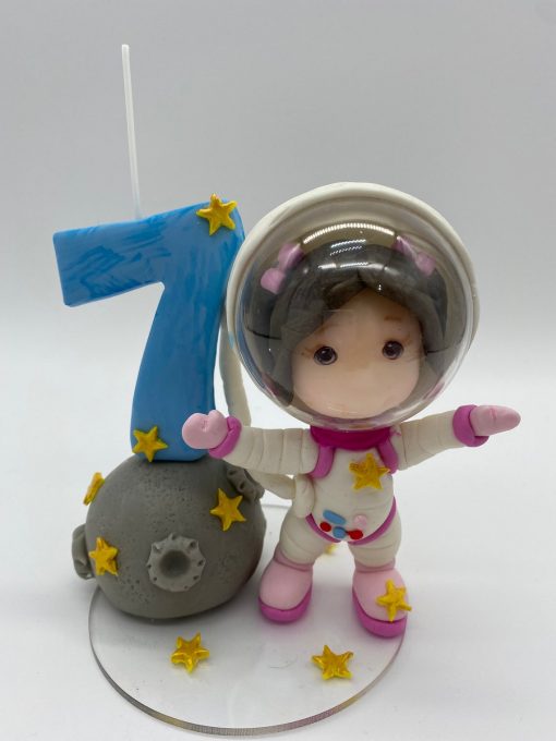Birthday Candle theme Astronaut
