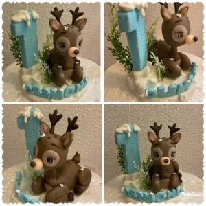Birthday Candle theme baby moose