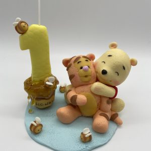 Birthday Candle theme Pooh and Tigger Inspired