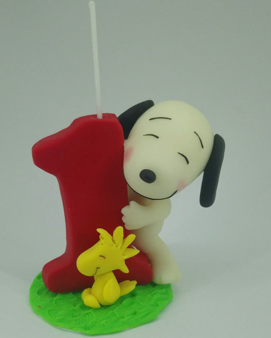 Handmade Birthday Candle Snoopy theme Inspired