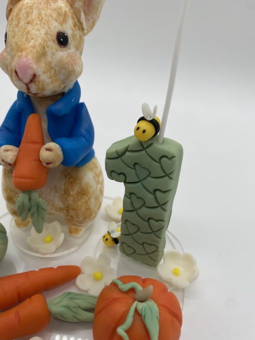 Birthday Candle Peter Rabbit inspired